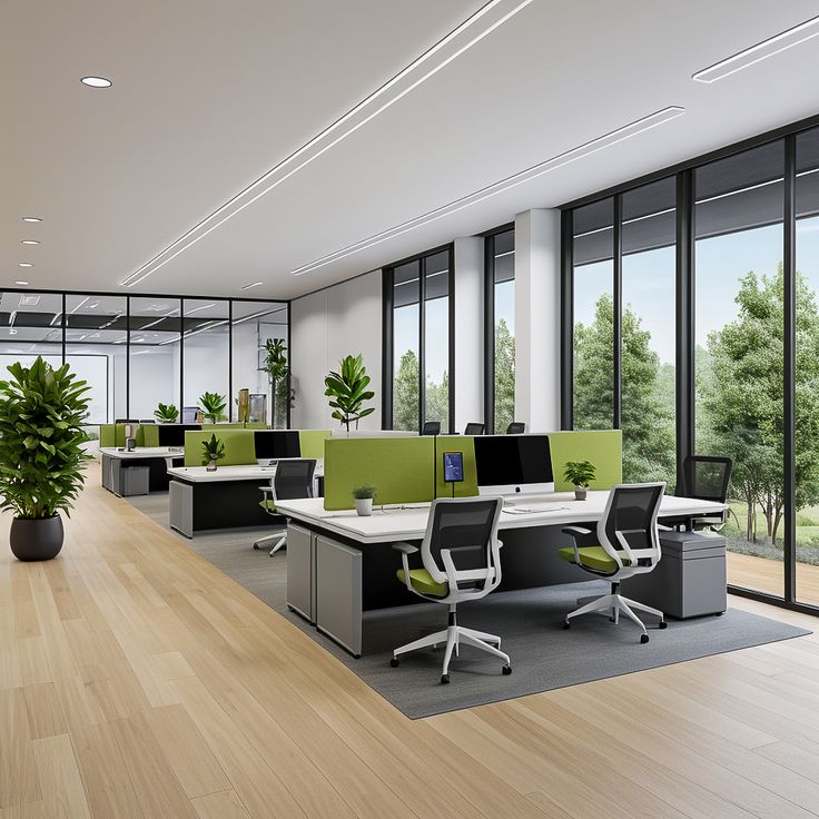 Modern Office Design __ Functional and Stylish Workspace __ Interior Design Nepal __